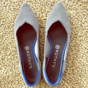Rothy’s Cloud Grey Flats